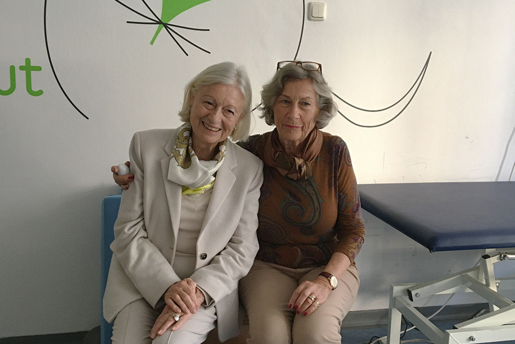 Ingrid Michalke und Prinzessin v. Preußen vom Kuratorium der Mimi Stiftung