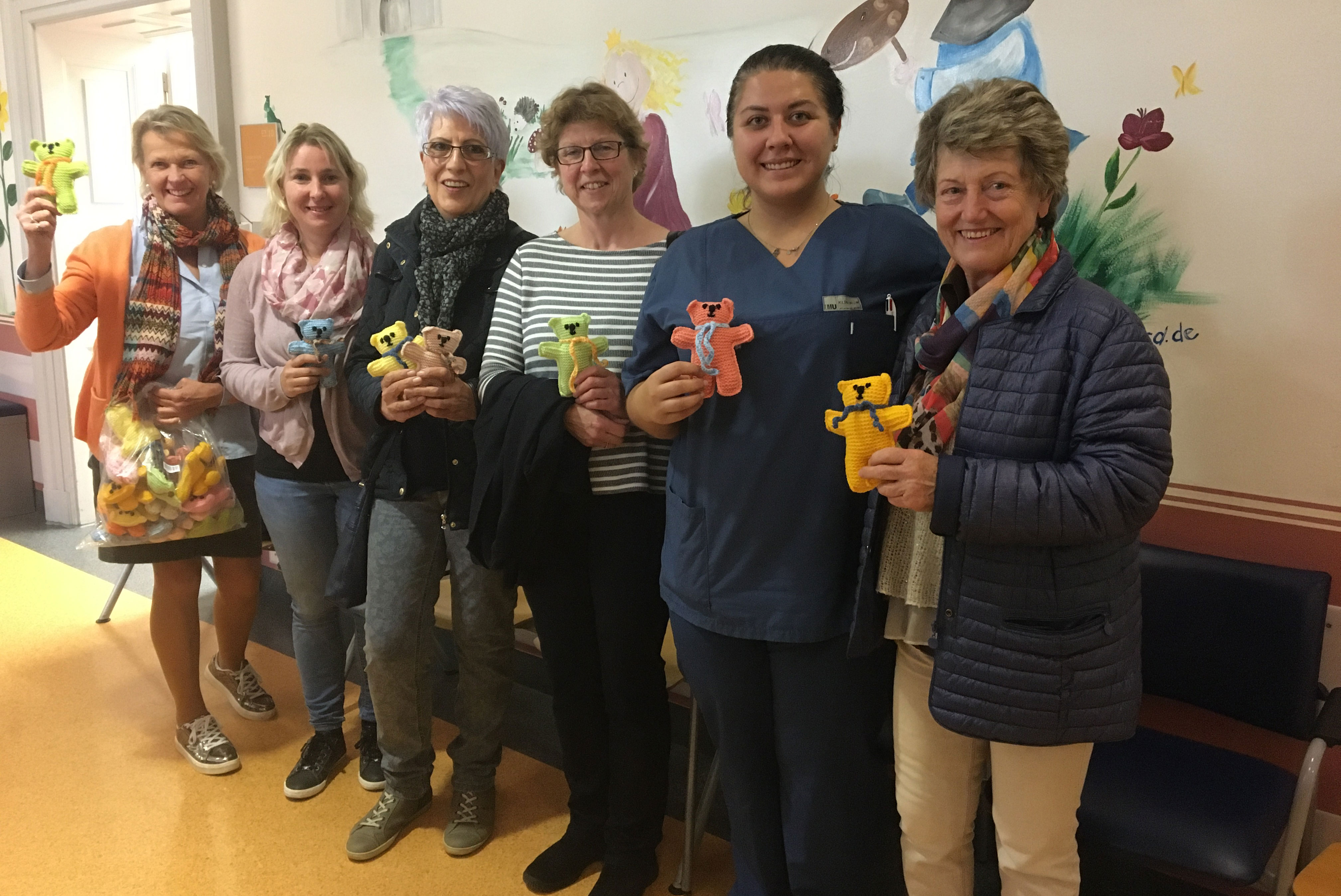 Gruppe der Powerfrauen