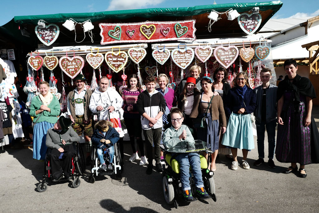 Kinder und Betreuer auf dem Oktoberfest 2019