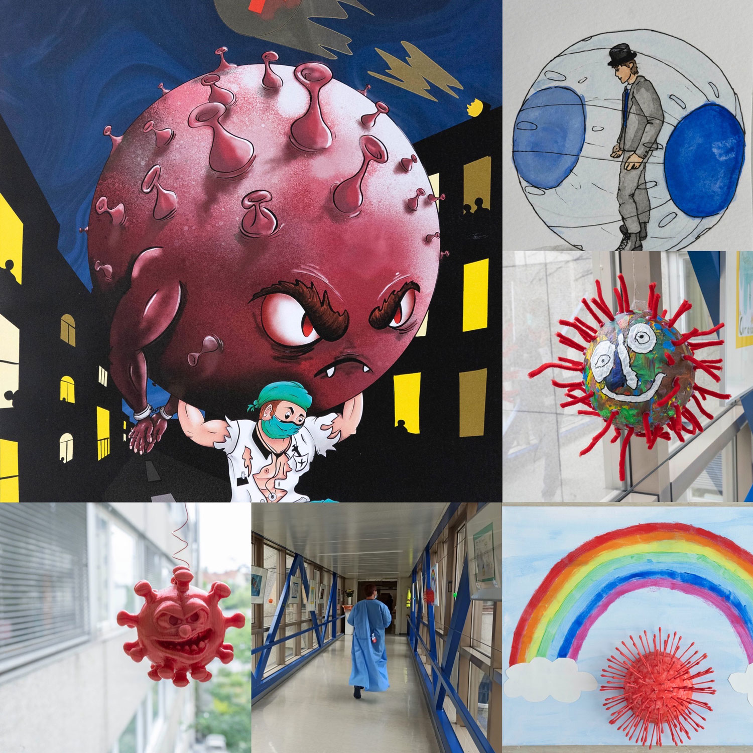 Plakat CORONA Ausstellung