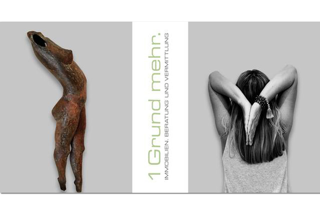 Flyer der Vernissage