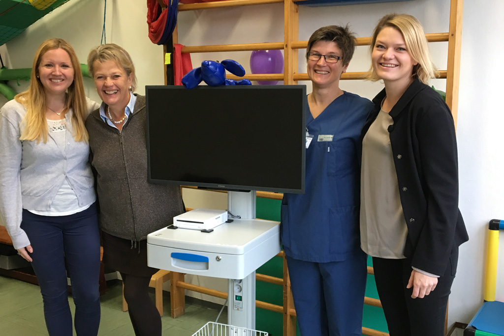 Spendenübergabe der Firma ITD