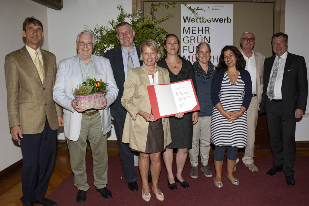 Preisverleihung "Mehr Grün für München"