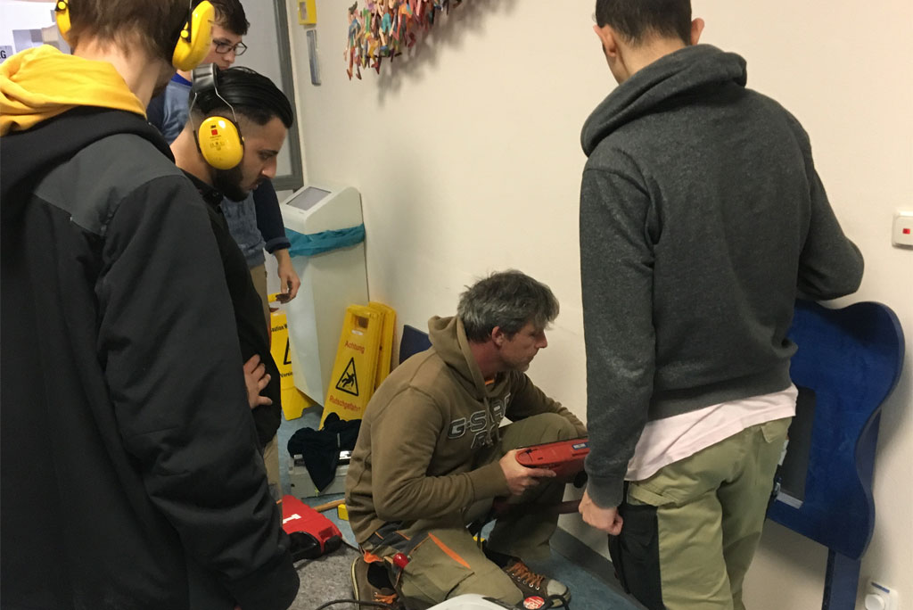 Jungs von der Schreiner-Innung