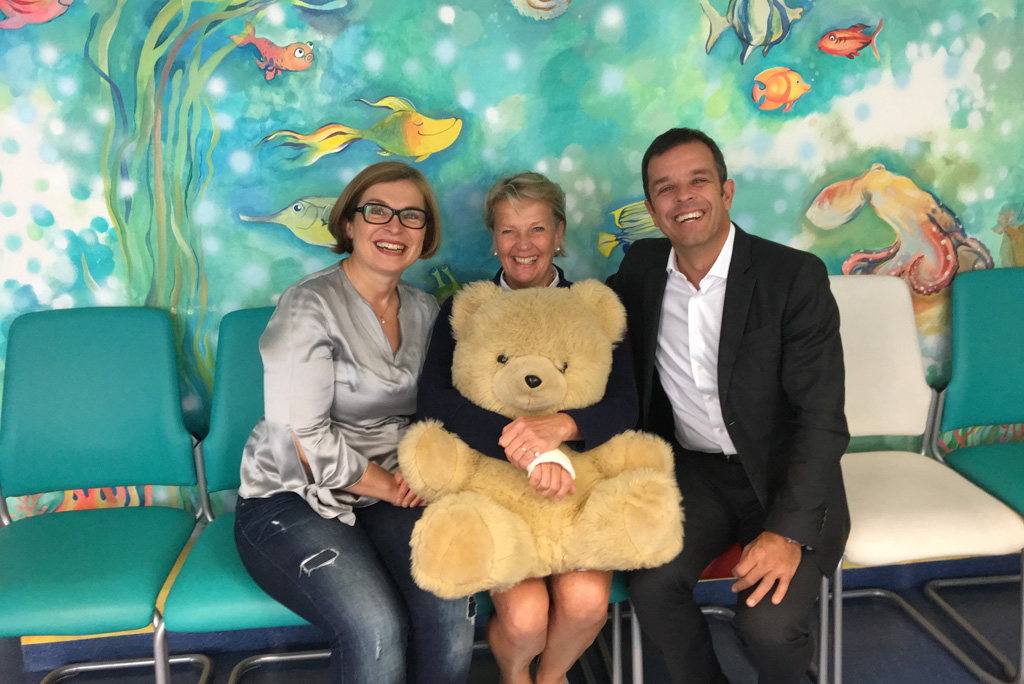 Spendenübergabe Elfie & Jürgen Platzer